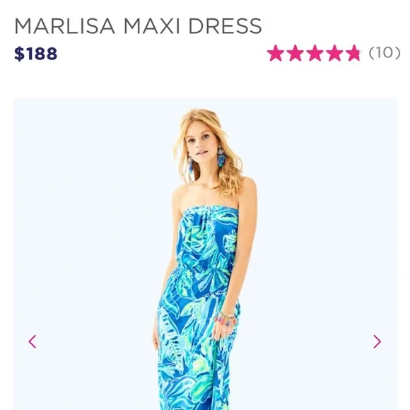 chinese dress ladies Lilly Pulitzer Women's Malone Maxi Dress, Las Olas Aqua Strong Current Sea  at Amazon Women's Clothing store